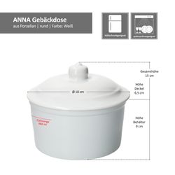 06-MamboCat-Anna-Gebaeckdose-weiss-Bemassung.jpg ANNA Gebäckdose weiß 960ml aus Porzellan - 161880_Bild_7