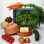 TERRA Butterdose mit Deckel rund aus Terrakotta - 1955_Bild_4