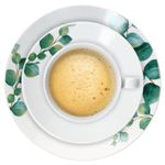 18tlg Kaffeeservice Eukalyptus aus Porzellan für 6 Personen_Bild_2