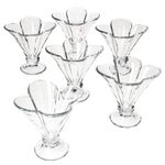 6er Set Klover Eisbecher mit Fuß - 41334_Bild_2