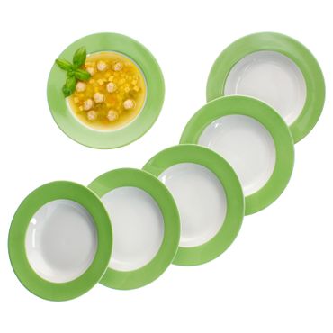 MamboCat 6er Set Porzellan Serie Variant GRÜN