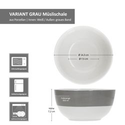 06-MamboCat-Variant-Mueslischale-Grau-Bemassung.jpg MamboCat 6er Set Porzellan Serie Variant GRAU_Bild_37_Variant