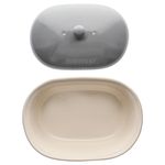 OSKAR Brottopf in Grau aus weißem Ton - 1975_Bild_2