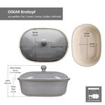 OSKAR Brottopf in Grau aus weißem Ton - 1975_Bild_6