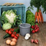 OSKAR Knoblauch-Vorratsdose S in Grau aus weißem Ton – 1992S_Bild_5