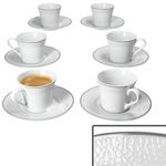 6er Set VENEZIA Espressotassen mit Untertassen - 6x 413953 & 6x 413977_Bild_1