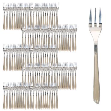 120er Set BEAUTY Besteck Kuchengabel taupe - 805567_Bild_2