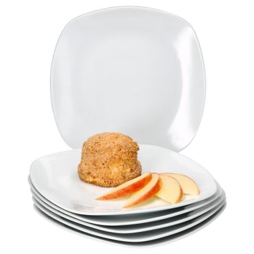 6er Set LOTTA Kuchenteller weiß Porzellan 19cm_Bild_1