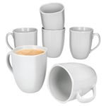 6er Set LOTTA Kaffeebecher weiß Porzellan 300ml_Bild_1