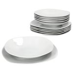 12tlg Tafelservice LOTTA weiß Porzellan für 6 Personen _Bild_2