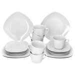 18tlg. Kaffeeservice LOTTA weiß Porzellan für 6 Personen_Bild_2