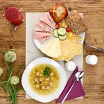 30tlg. Kombiservice LOTTA weiß Porzellan für 6 Personen _Bild_4