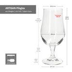 4er Set PILSGLÄSER Artisan mit Fuß - 925166_Bild_5