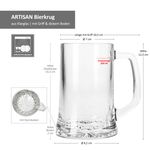 4er Set BIERKRUG Artisan mit Sternboden & Henkel - 925180_Bild_6
