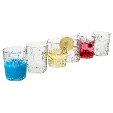 6er Set STARLA Whisky-Tumbler mit Relief - 829549_Bild_1