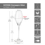 6er Set Doyenne Sektgläser 20 cl - 851717_Bild_6