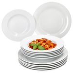 12tlg. Tafelservice TOMMY weiß Porzellan für 6 Personen_Bild_1