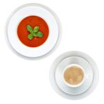 30tlg. Kombiservice TOMMY weiß Porzellan für 6 Personen_Bild_2