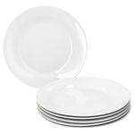 6er Set TOMMY Speiseteller 24cm weiß Porzellan_Bild_2