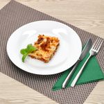 6er Set TOMMY Speiseteller 24cm weiß Porzellan_Bild_4