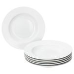 6er Set TOMMY Suppenteller weiß Porzellan _Bild_2