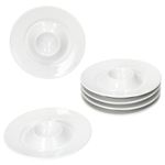 6er Set TOMMY Eierbecher weiß Porzellan _Bild_2