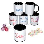 6er Set CARINA schwarze Kaffeebecher zum Beschriften – A2010_Bild_1