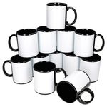 12er Set CARINA schwarze Kaffeebecher zum Beschriften – A2010_Bild_2