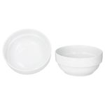 2cm stapelbar weiß Porzellan_Bild_2