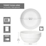 2cm stapelbar weiß Porzellan_Bild_6