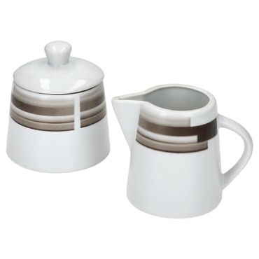 2tlg. Set Zuckerdose 28cl & Milchkännchen 23cl Nevada