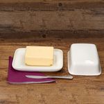 Bärbel Butterdose mit Deckel weiß aus Porzellan – 24302136_Bild_3