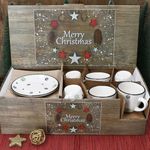 18tlg Kaffeeservice WEIHNACHTSBAUM für 6 Personen aus Porzellan – 23105178_Bild_3