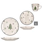18tlg Kaffeeservice WEIHNACHTSBAUM für 6 Personen aus Porzellan – 23105178_Bild_4