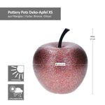 2er Set Pottery Pots Deko-Apfel XS Bronze – E2206-S1-GLMB_Bild_3