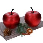 2er Set Pottery Pots Deko-Apfel XS Kupfer (Rot) – E2206-S1-GLMC_Bild_4