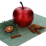 2er Set Pottery Pots Deko-Apfel XS Kupfer (Rot) & Silber – 1x E2206-S1-GLMC & 1x E2206-S1-GLS_Bild_2