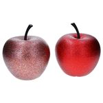 2er Set Pottery Pots Deko-Apfel XS Kupfer (Rot) & Bronze – 1x E2206-S1-GLMC & 1x E2206-S1-GLMB_Bild_1