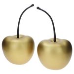 2er Set Pottery Pots Deko-Kirsche XS Gold matt – 1x E2214-S1-GO _Bild_1