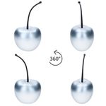 2er Set Pottery Pots Deko-Kirsche XS Silber & Gold matt – 1x E2214-S1-SI & 1x E2214-S1-GO_Bild_4