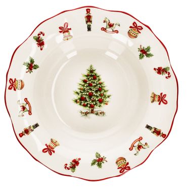 Maestro Natale Weihnachten Suppenteller aus Keramik - 965/23_Bild_1