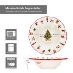 Maestro Natale Weihnachten Suppenteller aus Keramik - 965/23_Bild_5