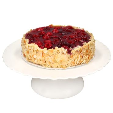 Gloria Weiß Tortenplatte mit Fuß Ø30cm aus Keramik – 965/30_Bild_1