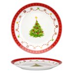 12tlg Frühstücksset Weihnachtstraum Porzellan für 6 Personen_Bild_3