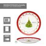 12tlg Frühstücksset Weihnachtstraum Porzellan für 6 Personen_Bild_5