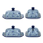 Bunzlau Castle Firefly Butterdose mit Deckel aus Keramik_Bild_2