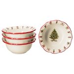 4er Set Maestro Natale Weihnachten Müslischale aus Keramik - 965/17_Bild_1