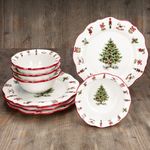 8tlg Diner-Set Maestro Natale Weihnachten für 4 Personen aus Keramik - 4x 2023/18 & 4x 965/29_Bild_2