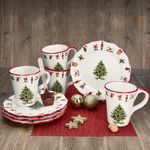 8tlg Kaffee-Set Maestro Natale Weihnachten für 4 Personen aus Keramik - 4x 32/12 & 4x 965/21_Bild_2