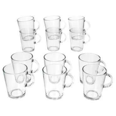 12er Set COREDO klare Trinkgläser mit Henkel – 677348_Bild_1